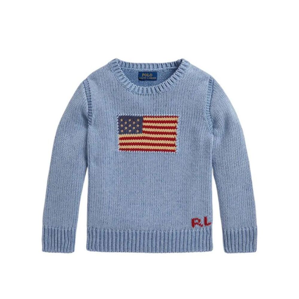 The Iconic Flag Cotton Jumper Women